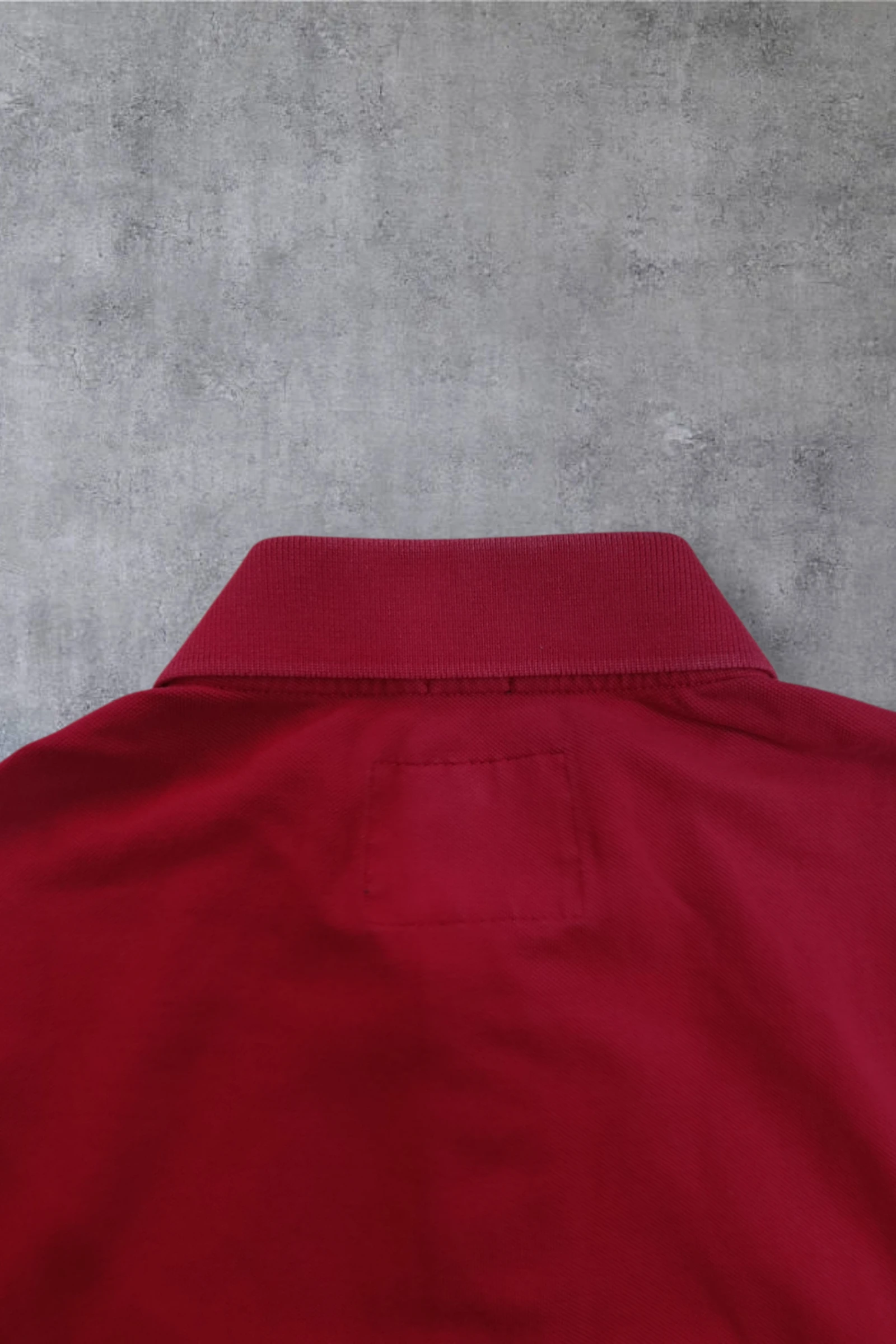 | Polo Hollister Stretch Hombre | Color Rojo Burdeos | Manga Corta | Talla XS | – photo 9